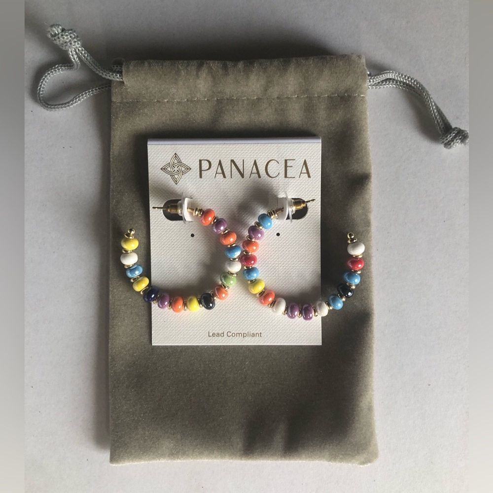 Panacea bead earrings